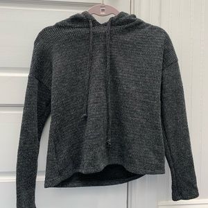Comfortable knit hoodie